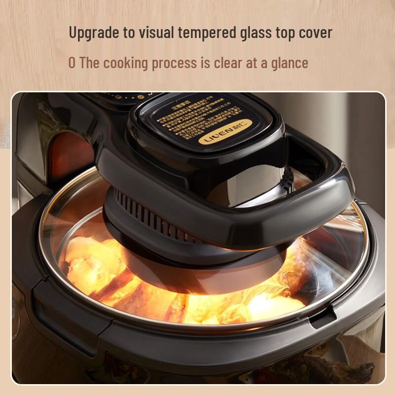 Liven 5L Visible Air Fryer