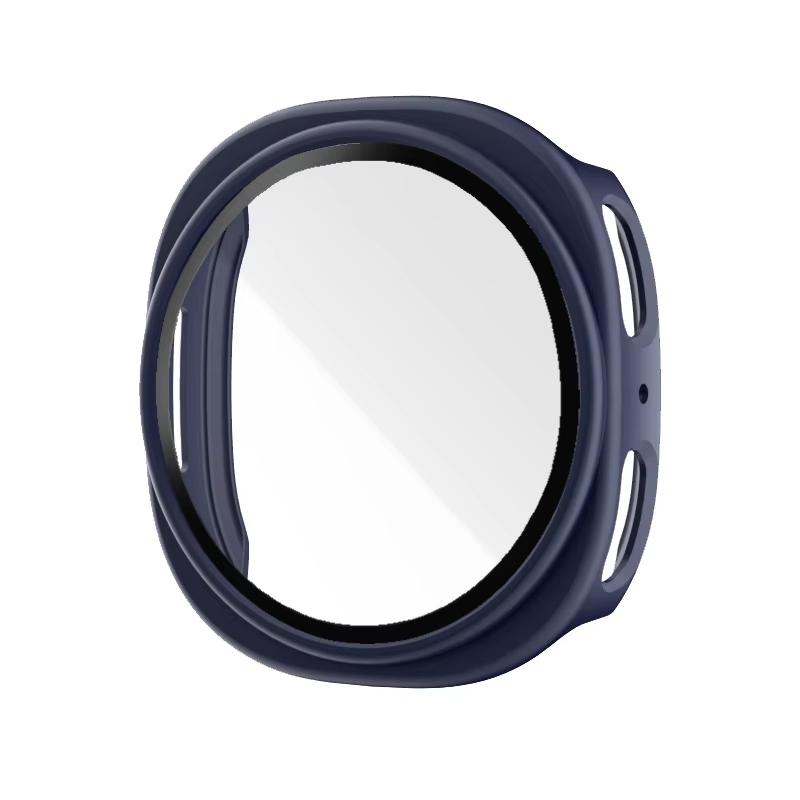 Coque Pour Samsung Galaxy Watch 8 44mm Accessoires Pare-chocs antichoc en PC + Protection d'écran en verre trempé Coque Galaxy Watch 8 40mm