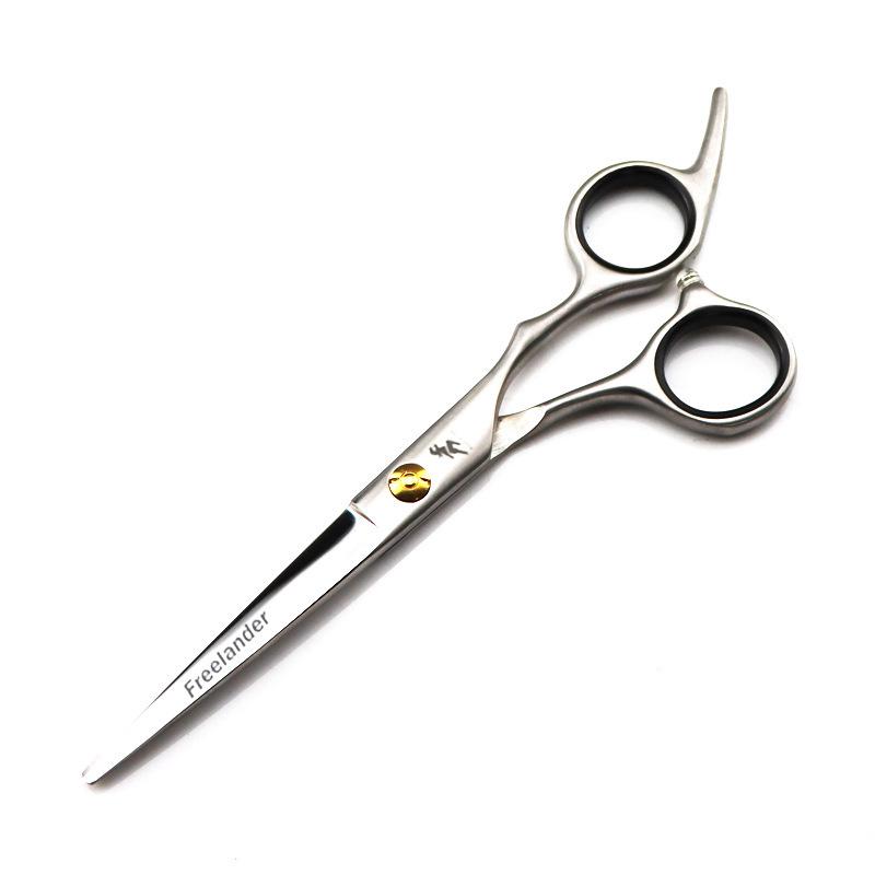 6.0 Shenxingzhe Matte Gold Hairdressing Scissors: Straight, Bangs, and Thinning Shears.