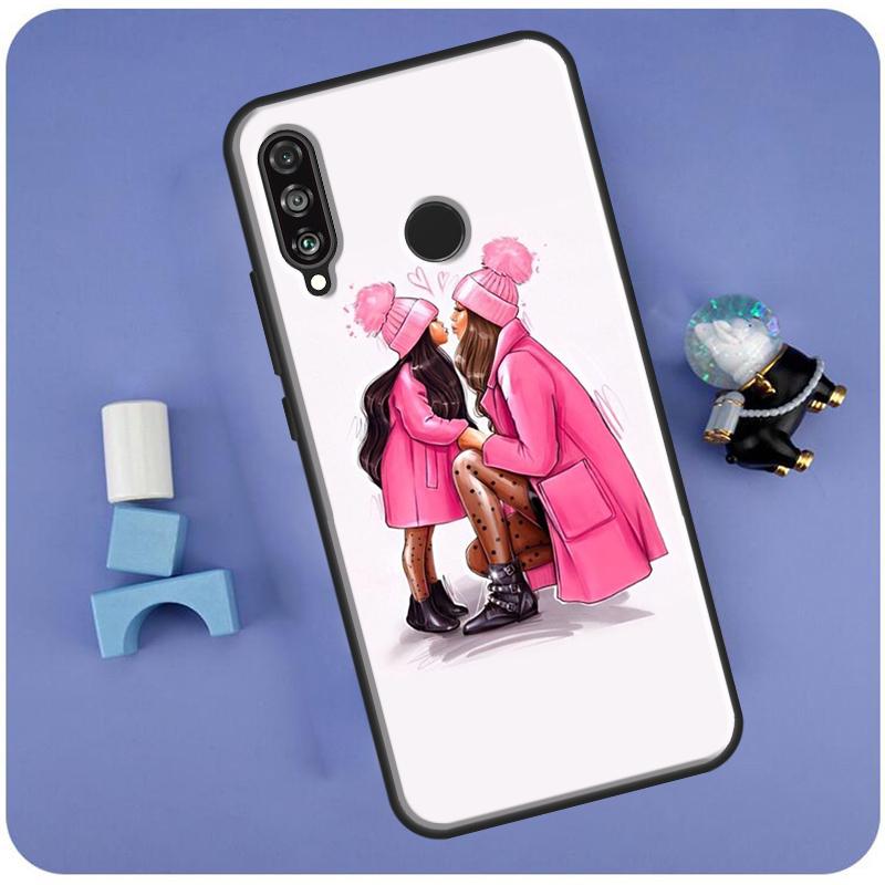 Baby Mom Daughter Girl Son Dad For Huawei Nova Y60 Y61 Y70 Y72 Y73 Y90 Y91 12i 11i 3i 7i 8i 9 10 SE P20 P40 P30 Lite Case