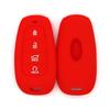 Silicone Key Case Key Fob Cover for Hyundai 4 Button Interior Accessories