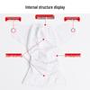 Breathable Newborn Cotton Diaper with Fixing Belt - Washable, Waterproof, Leakproof