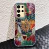 Retro Sunflower God Planet Fruit Trendry Phone Case for Samsung Galaxy S25 S24 S23 S22 S21 FE Plus Ultra Shell Silicone Cover