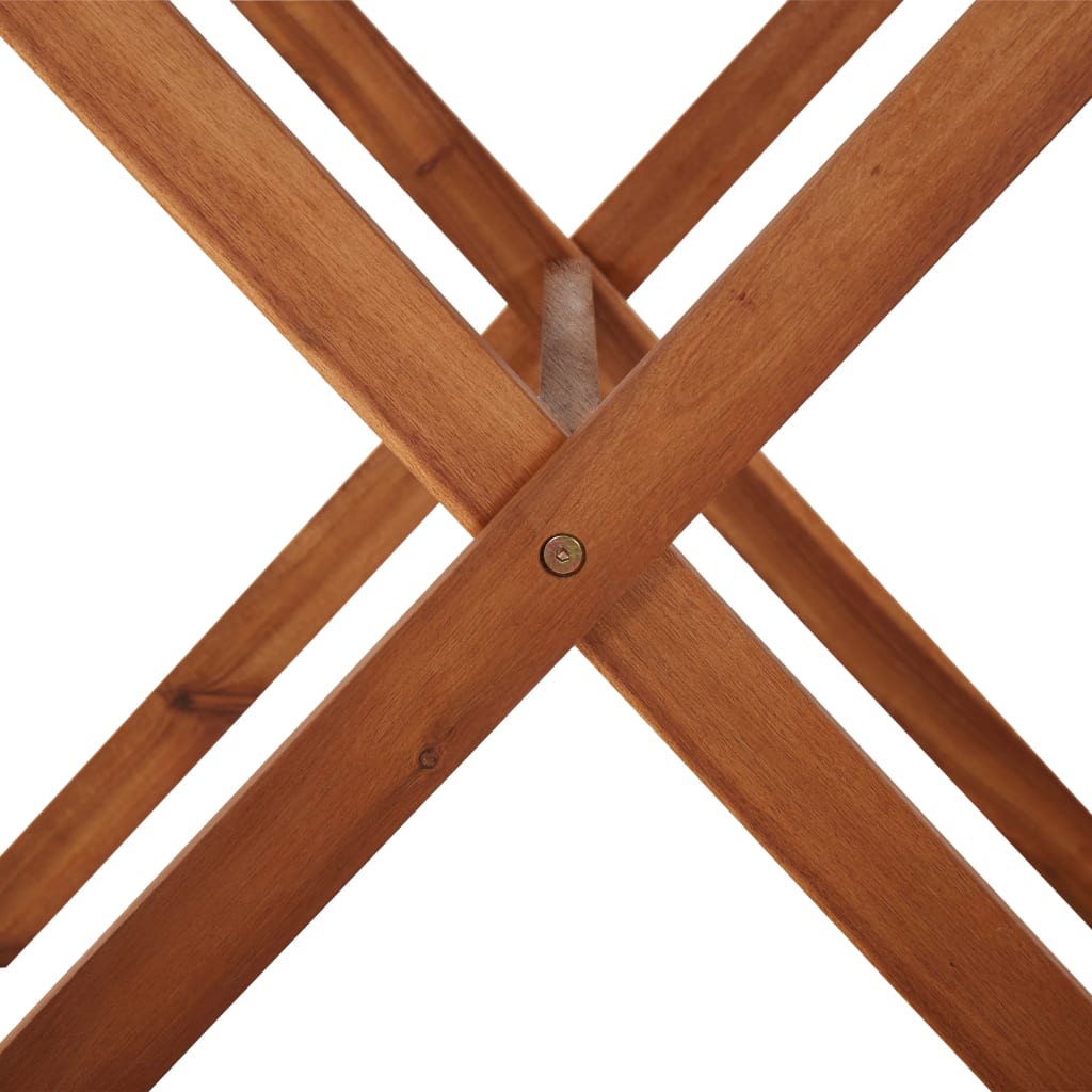 Garden Table 110 x 67 x 74 cm Solid Acacia Wood