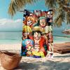 Ultra-Soft Beach Towel with One Piece Theme,Ideal for Pool - Camping, Diving - Perfect Travel Essential, Vibrant Beach Towel.