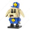 MOOXI Cartoon Anime Character Robot Animals Model MOC Bricks DIY Assembled Building Blocks Figure Toy Collection Decoration Gift
