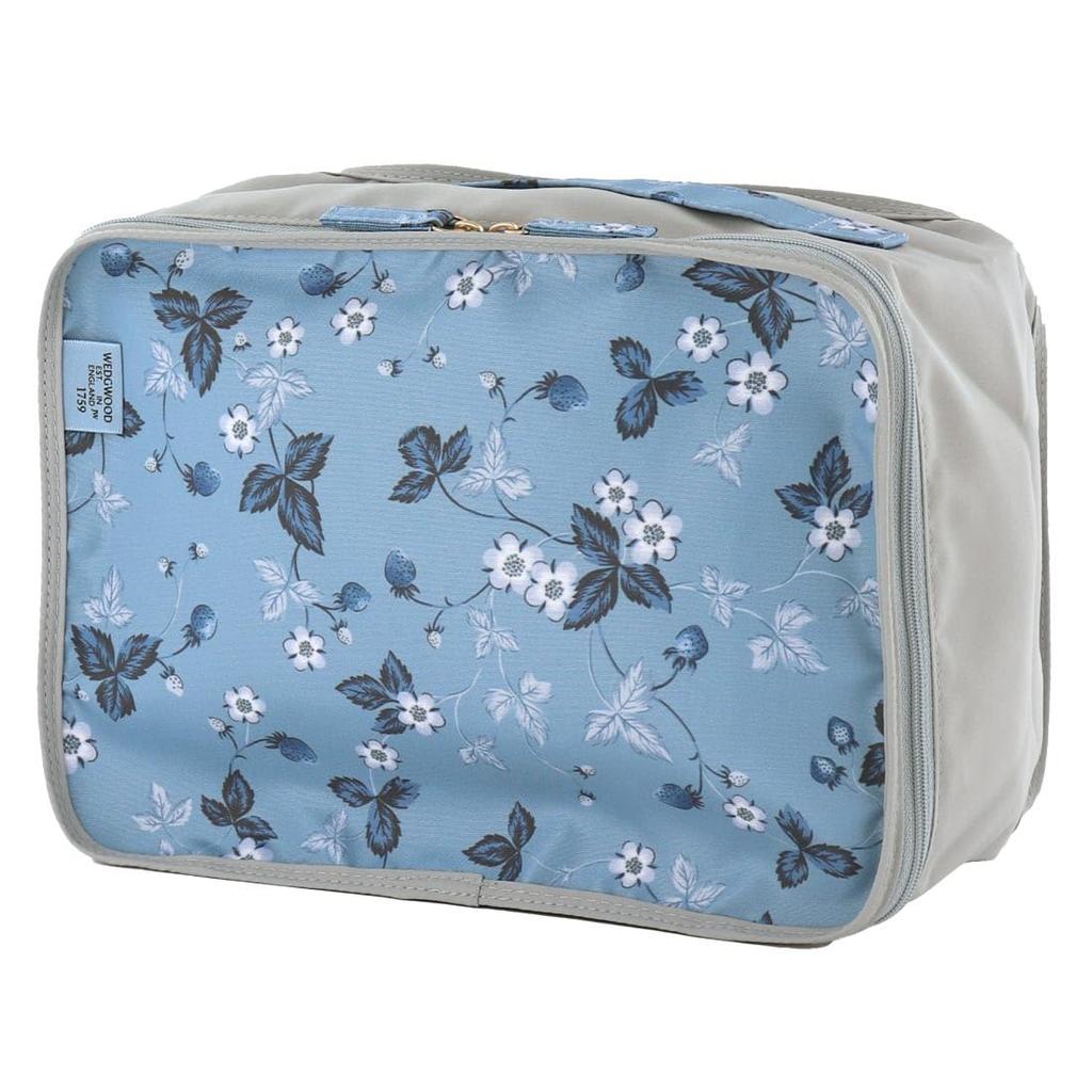Storage pouch Medium Strawberry Ink Blue [WEDGWOOD] pouch/Travel (overnight size) (Blue) Women's 001255-0001-01