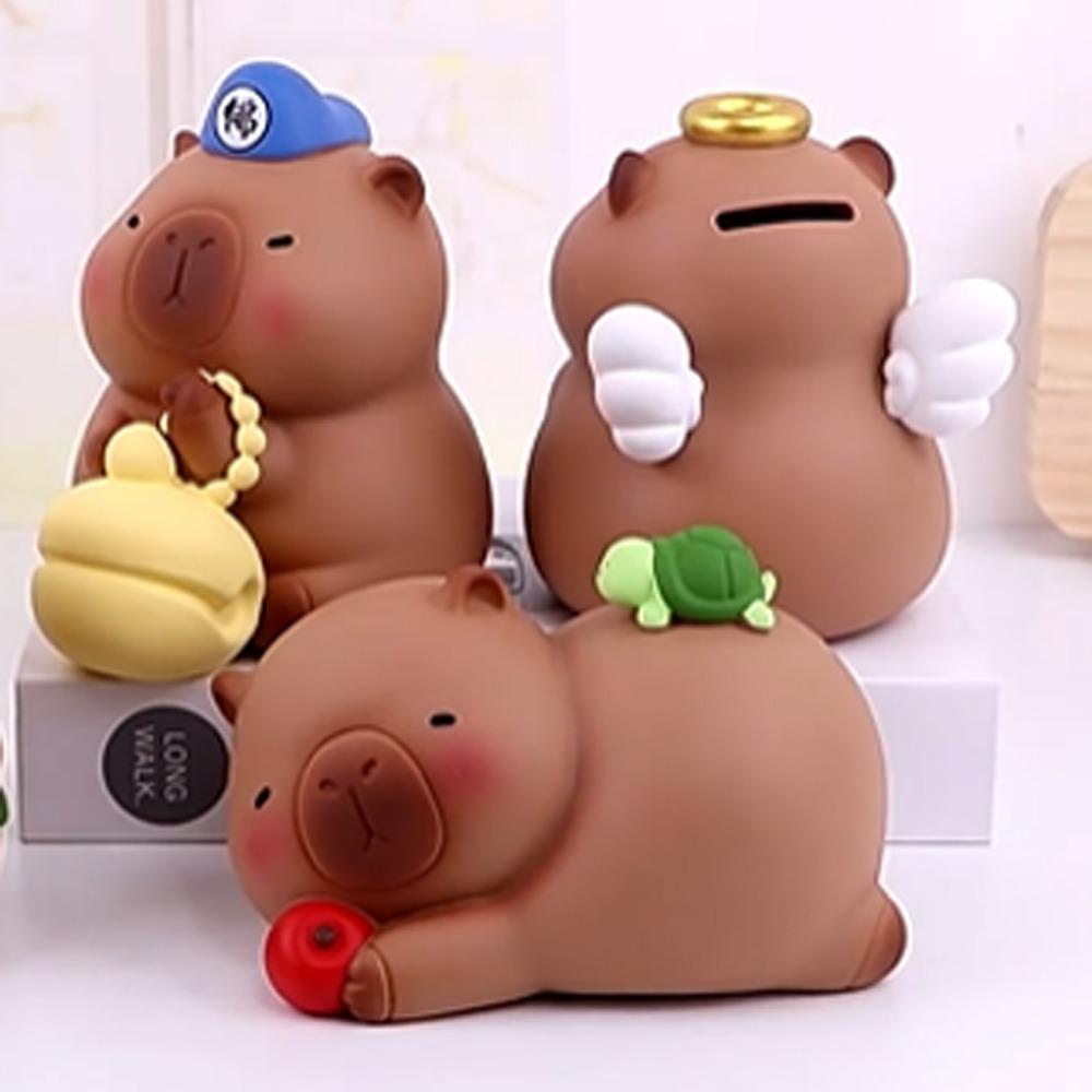 Savings Tank Capybara Money Boxes Decorative Capybara Kids Storage Box  Coins Cash