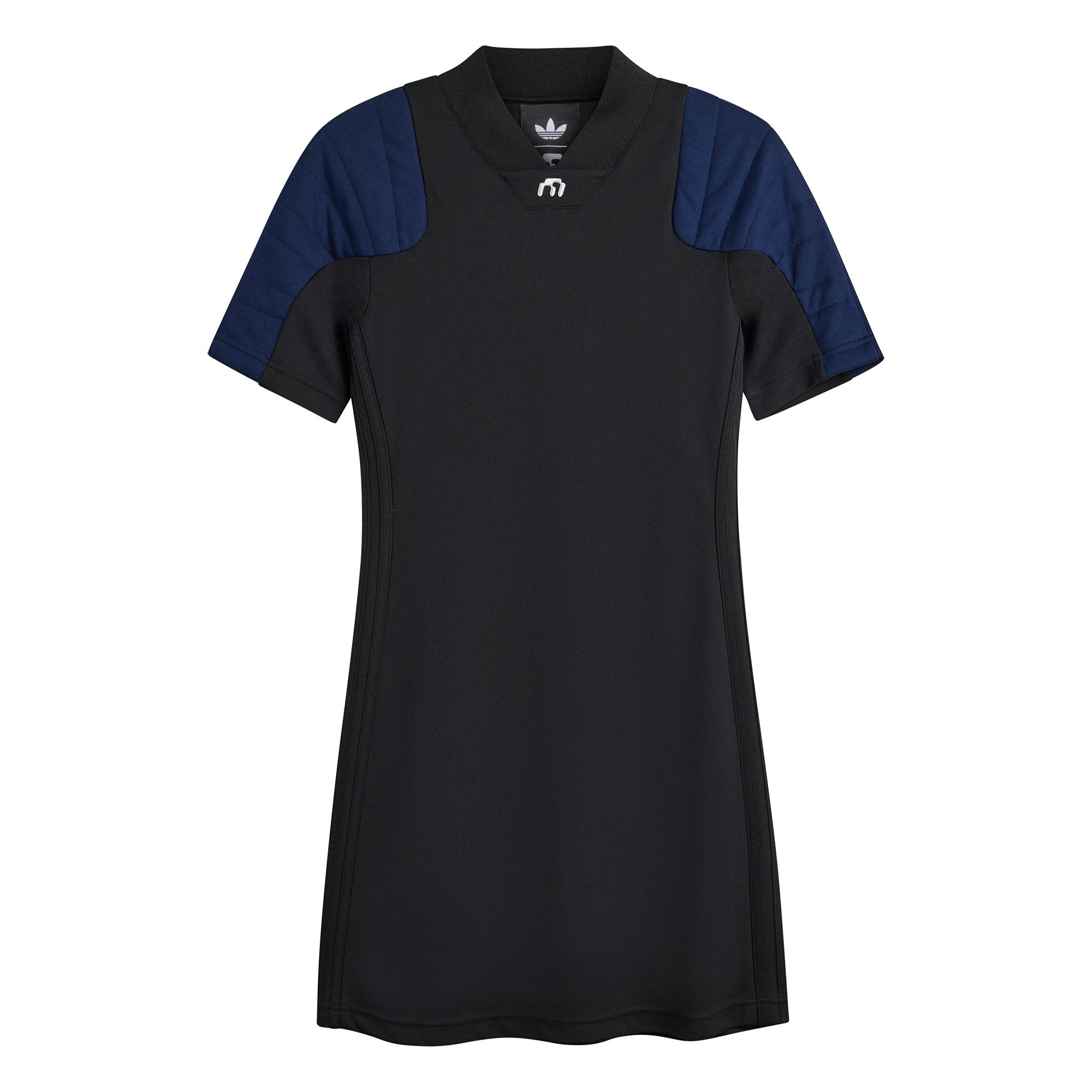 

Adidas Originals X Miaou FW25 Повседневное трикотажное платье с коротким рукавом для спорта Женские платья KD1484 XL