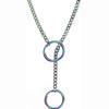 Punk Style Round Heart Shape Men and Women Gothic Men's Necklace