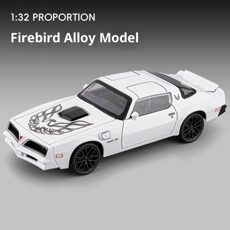 

1:32 Pontiac Firebird simulated sound and light alloy die-cast car model supercar car model children s toy car ornaments