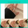Stunning 925 Silver Geometric Design Adjustable Ring For Women Ideal Gift For Festivals
