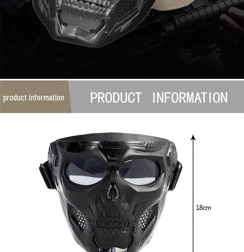 Halloween Ghost Skull Cosplay Mask - Horror Tactical Mask in Stock