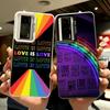 LGBT Rainbow Love Is Love Soft Phone Case for Xiaomi Redmi 15C 15 14C 13C 12C Poco X5 X6 X7 Pro X3 F8 F7 Ultra M8 13 12 Cover Ba