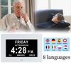 7 Inch Electronic Smart Pill Reminder Clock For Elderly With Alarm And Music Playback Options