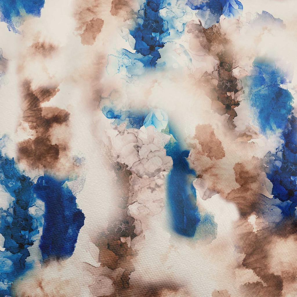 oneOone Baumwoll-Flex-grüner Stoff, Aquarell-Nähstoff, Meterware, bedruckt, DIY-Kleidung, Nähzubehör, 40 Zoll