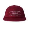 michikolondon WASHED COTTON CAMP CAP BRICK red