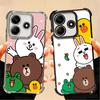 Cartoon Bear B-Browns C-Conys Soft Phone Case For Xiaomi Poco X7 X8 Pro Max X6 X5 X3 F8 Ultra F7 M8 M7 M5S Redmi 15C 15A 15 14C