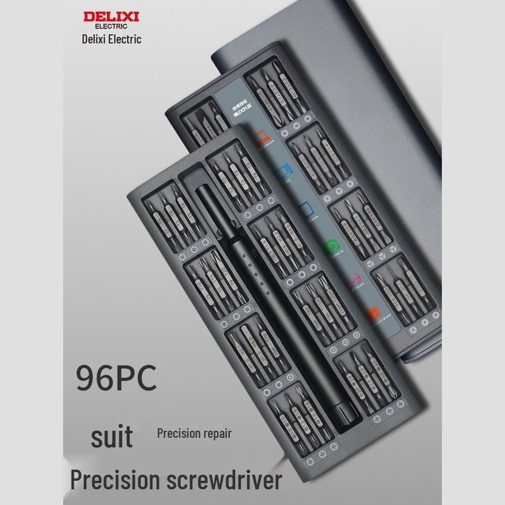 Delixi  Screwdriver Set for PC & Mobile Repair - Multifunctional Small Tools for Computers & Phones
