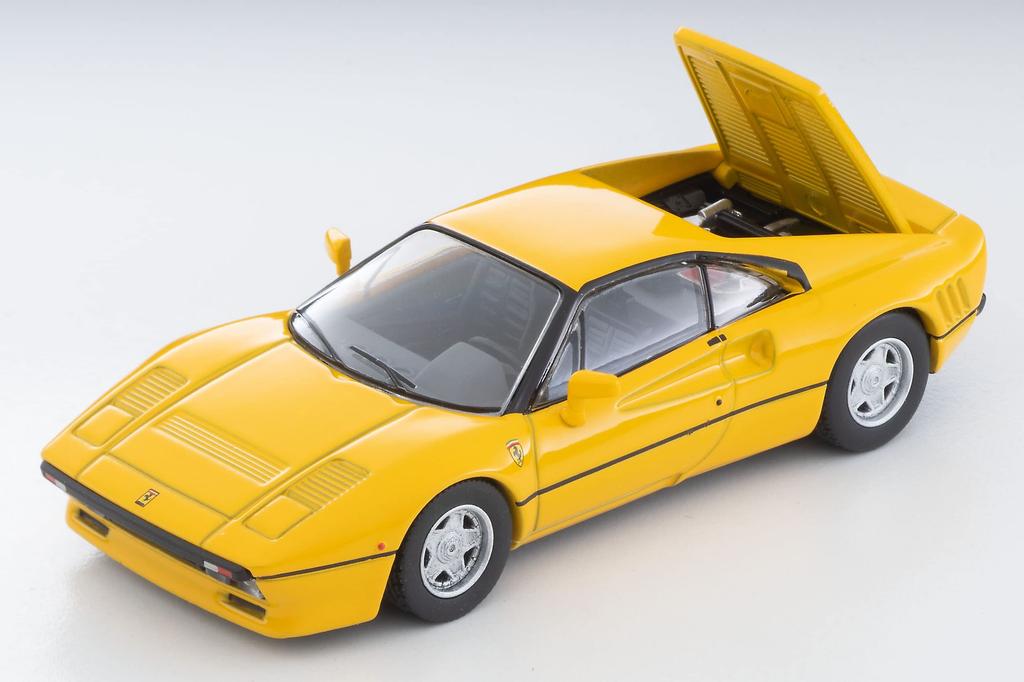 Tomica Limited Vintage Neo Ferrari GTO Yellow Finished Product 324287 1/64 LV-N