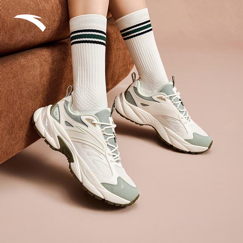 Anta AT802 V2 Women s Retro Chunky Platform Sneakers US 7