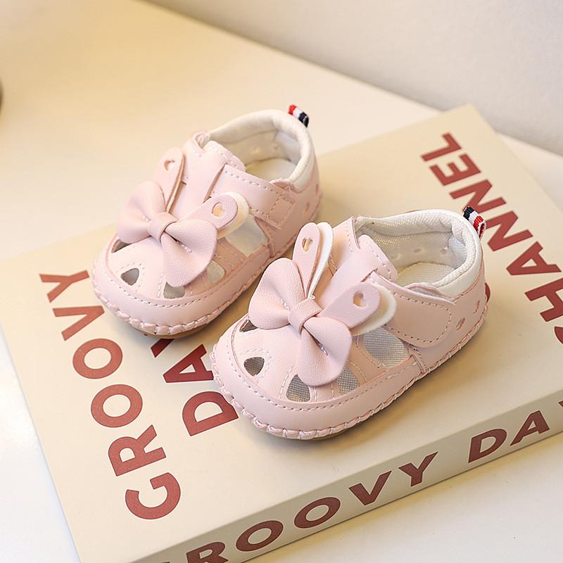 Scarpe Morbide da Passeggio per Bambina Piccola con Velcro per il Gioco Estivo
