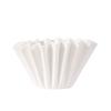 50/100pcs Hand Brewed Coffee Filters,Cake Shape Filter Paper,155 Bowl Shape Filter Paper Wavy 1-2 Cups Portion