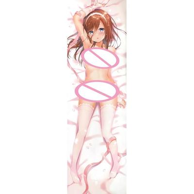 Nakano Miku Dakimakura Anime Collection Split Leg Adult Pillows Cover with Holes Life-size Body Double-sided Print