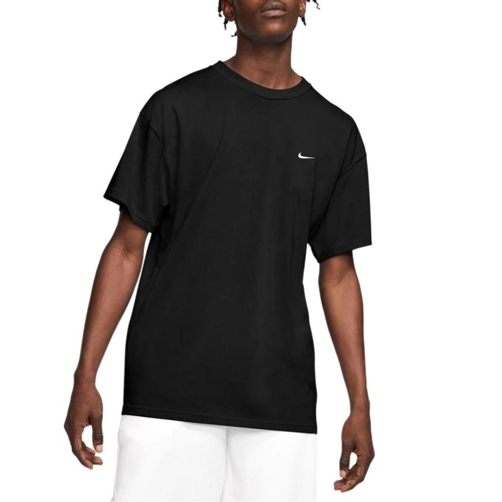 Nike Męska koszulka Solo Swoosh Czarna DA0321-010