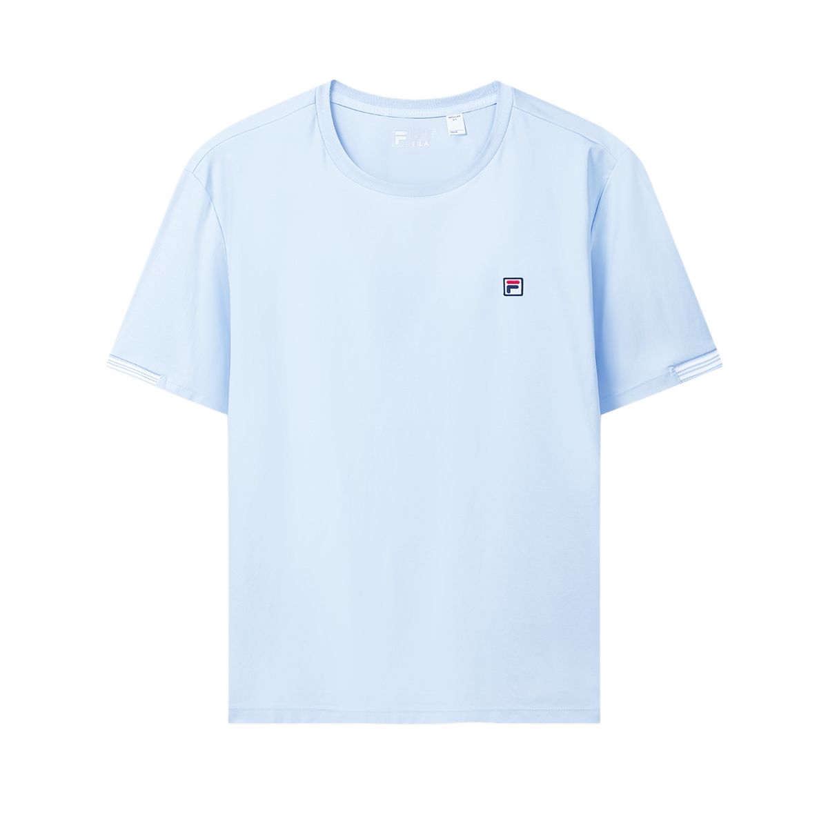 FILA Heritage Элегантный Стиль Жизни Вязаный Пуловер Короткий Рукав Футболка Мужские Топы F11M638112F-LB XL