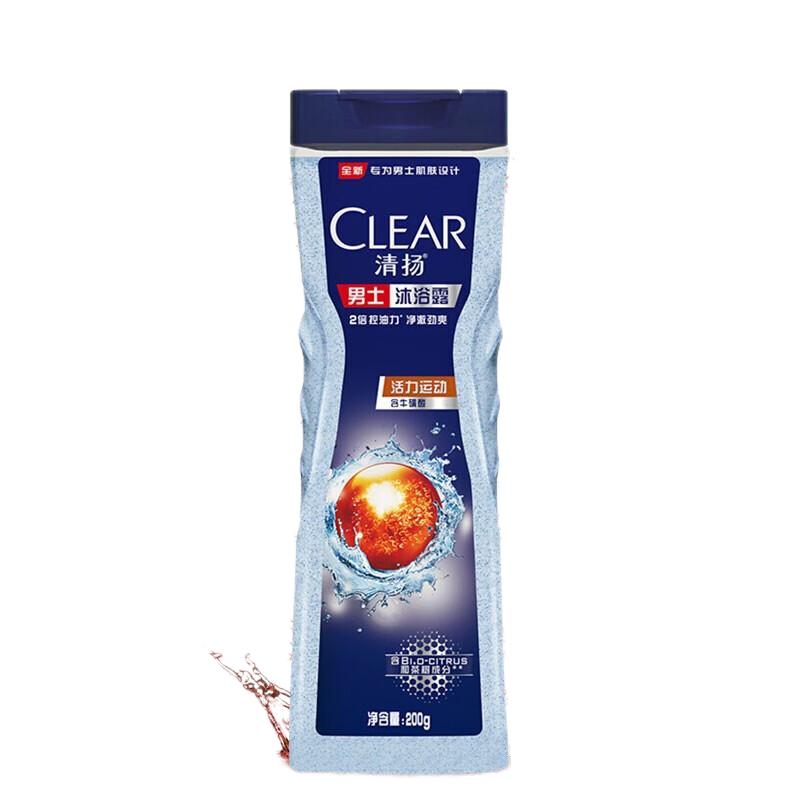 Clear Men Oil Control Energizing Sport Body Wash