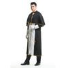 CosplayCosplay Sacerdote, Sacerdote romano, vestito nero da festa, costume di Halloween da uomo cosplay professionale