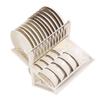 Double Layer Bowl Rack Multifunctional Dish Drying Rack Stainless Steel Dish Drainer for Kitchen Counter