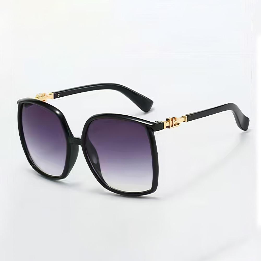 

Vintage Men Women Big Sunglasses Men Square Shades Brand Designer Unisex Sun Glasses Black Lense Male Female Sunglasses Uv400