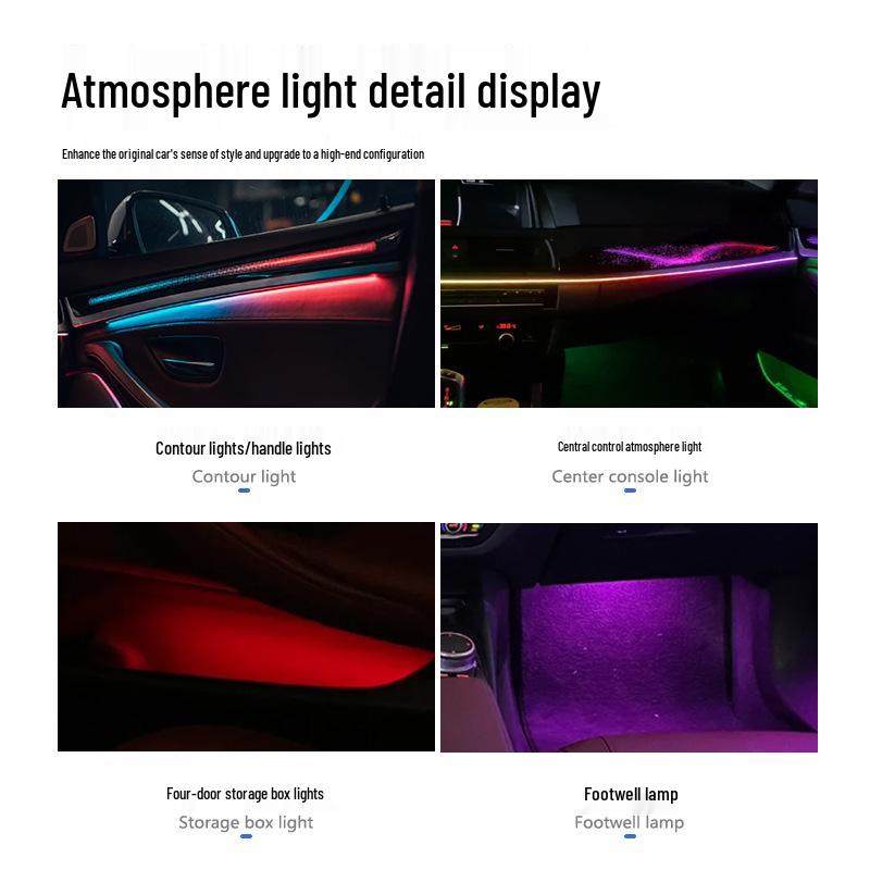 BMW Série 5 (F18/F10) Kit de Iluminação Ambiente para Carro 2011-2017