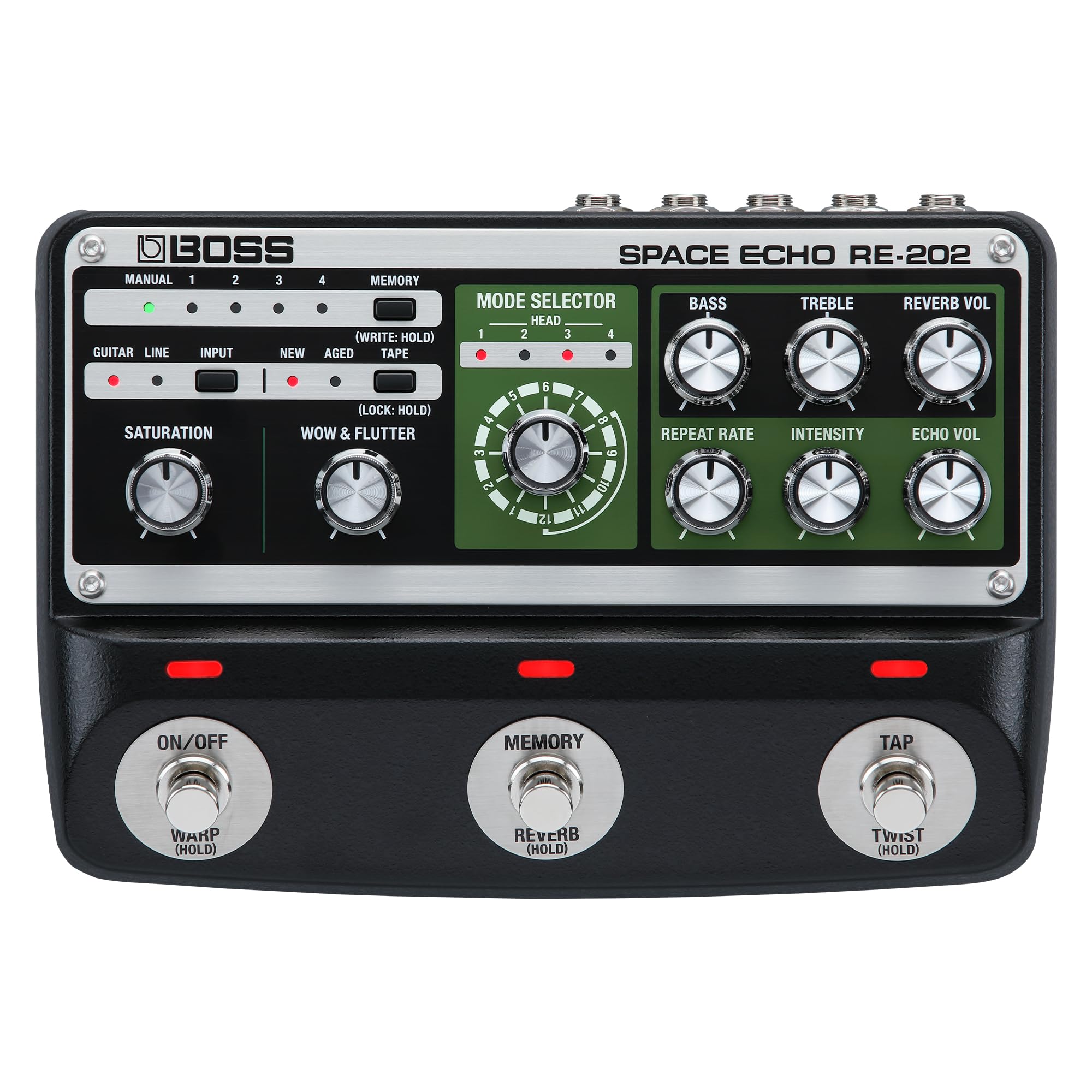 

BOSS Space Echo Space Echo Echo Delay Ревербератор для гітари RE-202