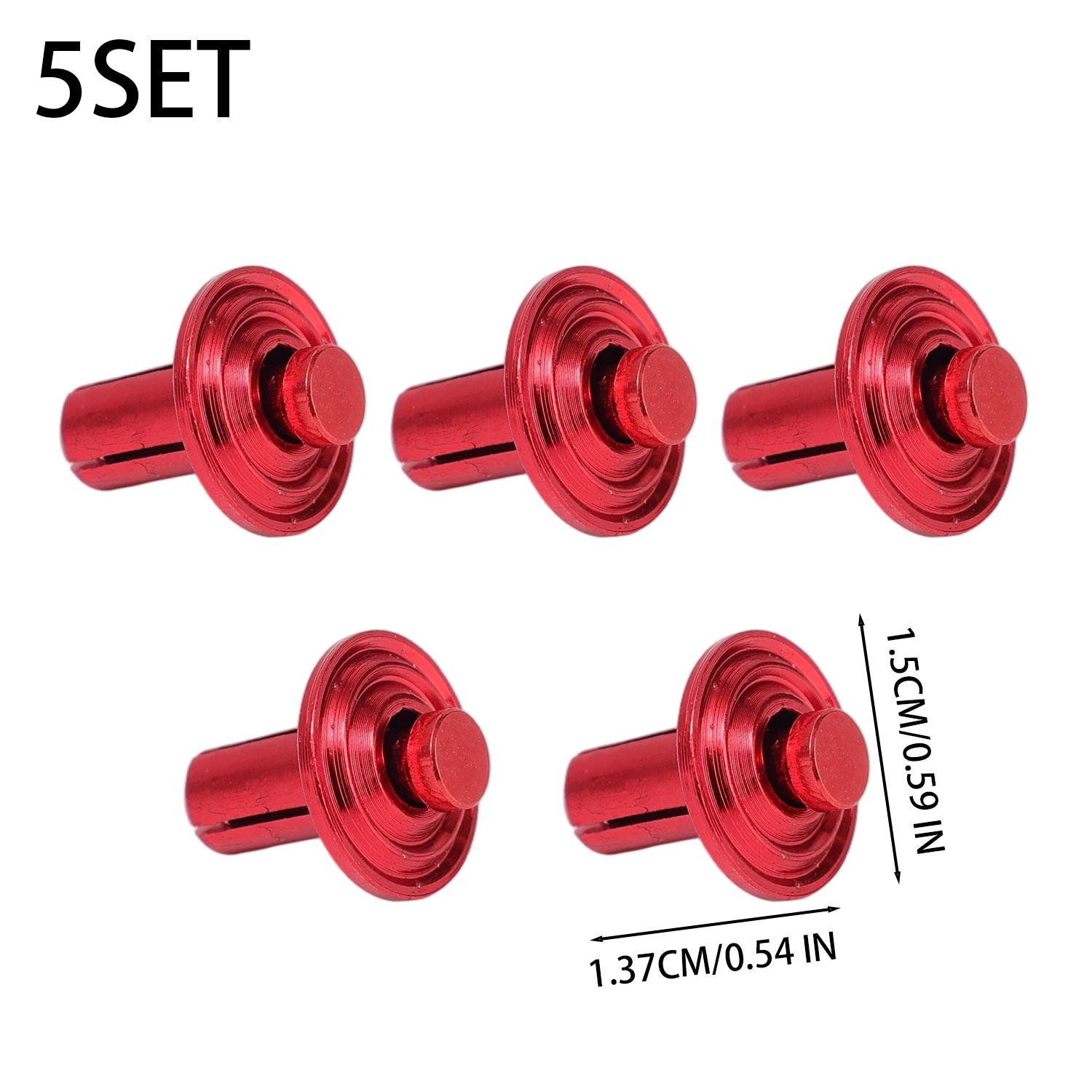 

Motorcycle Aluminum Alloy Screw Clip 6mm Expansion Buckle Decorative Body Modification and Replacement Buckle Screw Nuts