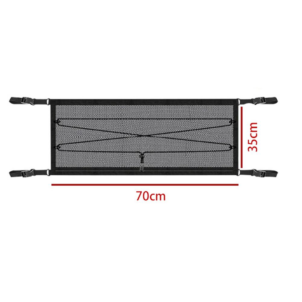 1 PZ Rete Cargo per Carrello Passeggino 70*35cm Robusta Estensibile Pieghevole Rete Cargo Carri da Giardino Forniture Rete Protettiva