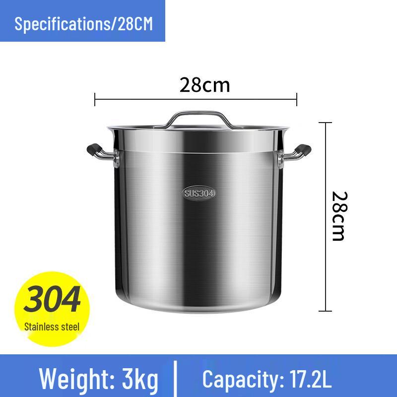 Wutuo 304 Stainless Steel Stockpot