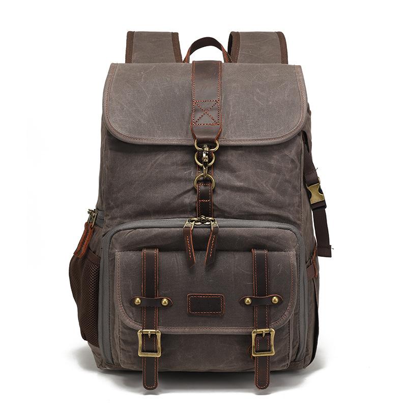 Backpack Men's and Women's Outdoor Sports Hiking Bag Travel Backpack Student Bag Bag Canvas