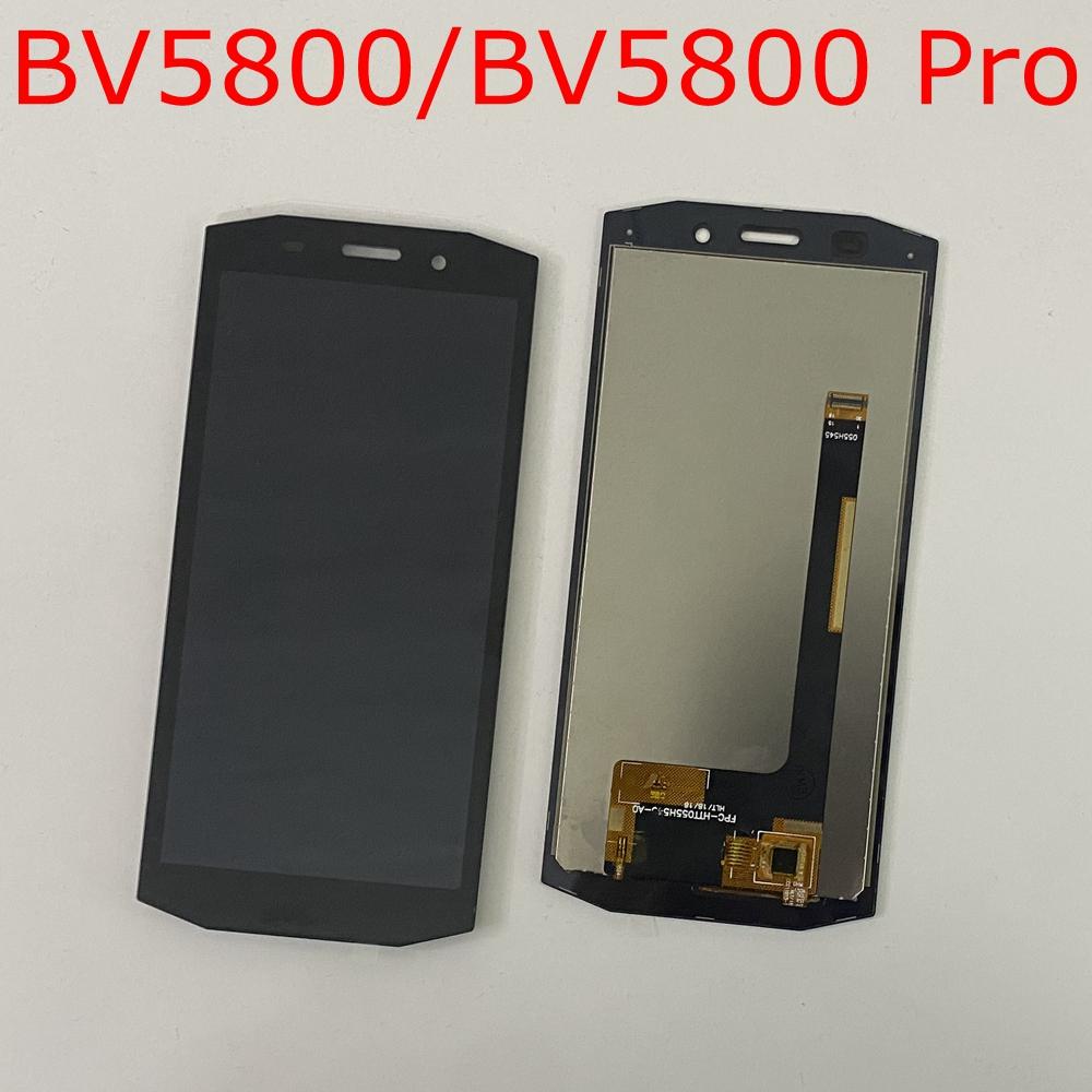 

LCD Screen and Digitizer Full Assembly for Blackview BV5800;Black; + Tools