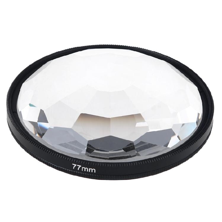 

77mm Glass Filter Prism Camera Kaleidoscope Optical Number Photography 1