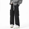 Overalls Men's Autumn New Ins Trendy Brand Loose Straight-leg Pants Neutral Wind Multi-pocket Cotton Casual Pants