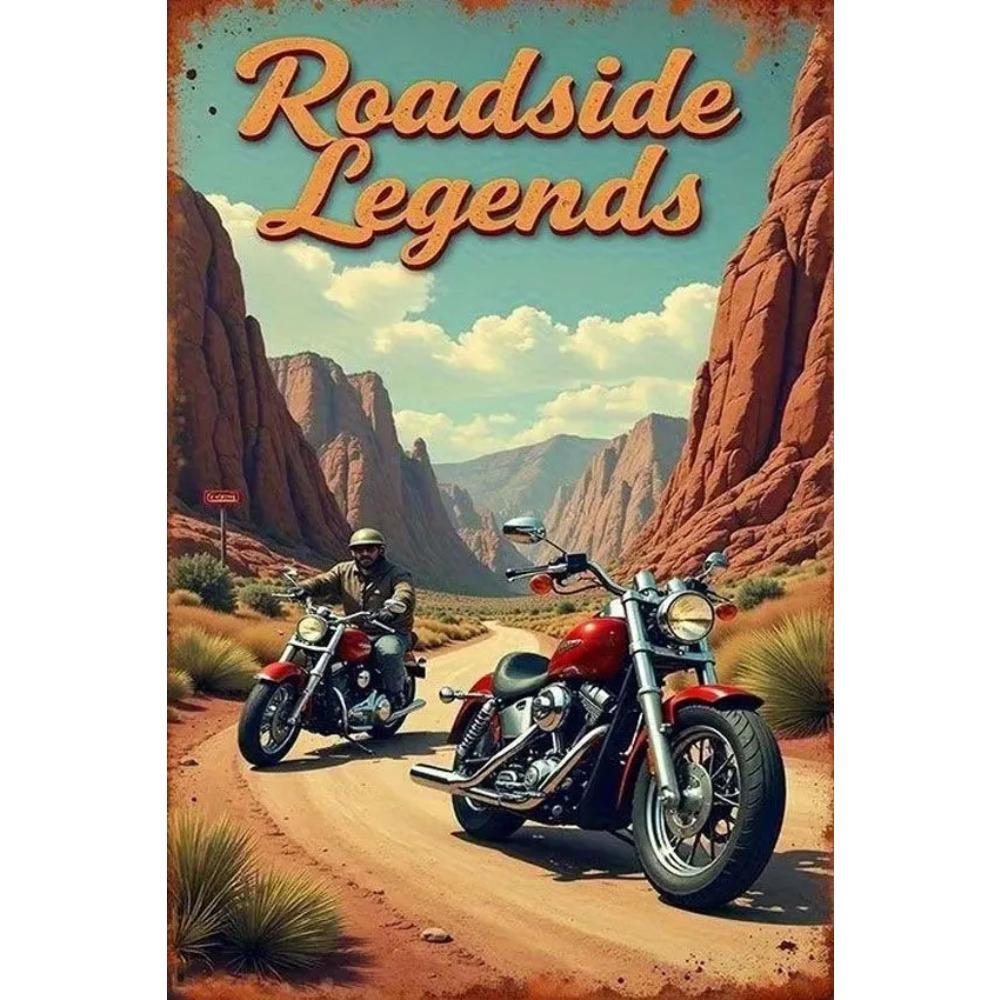 Retro Vintage Metal Sign Wall Art Decor 20x30cm