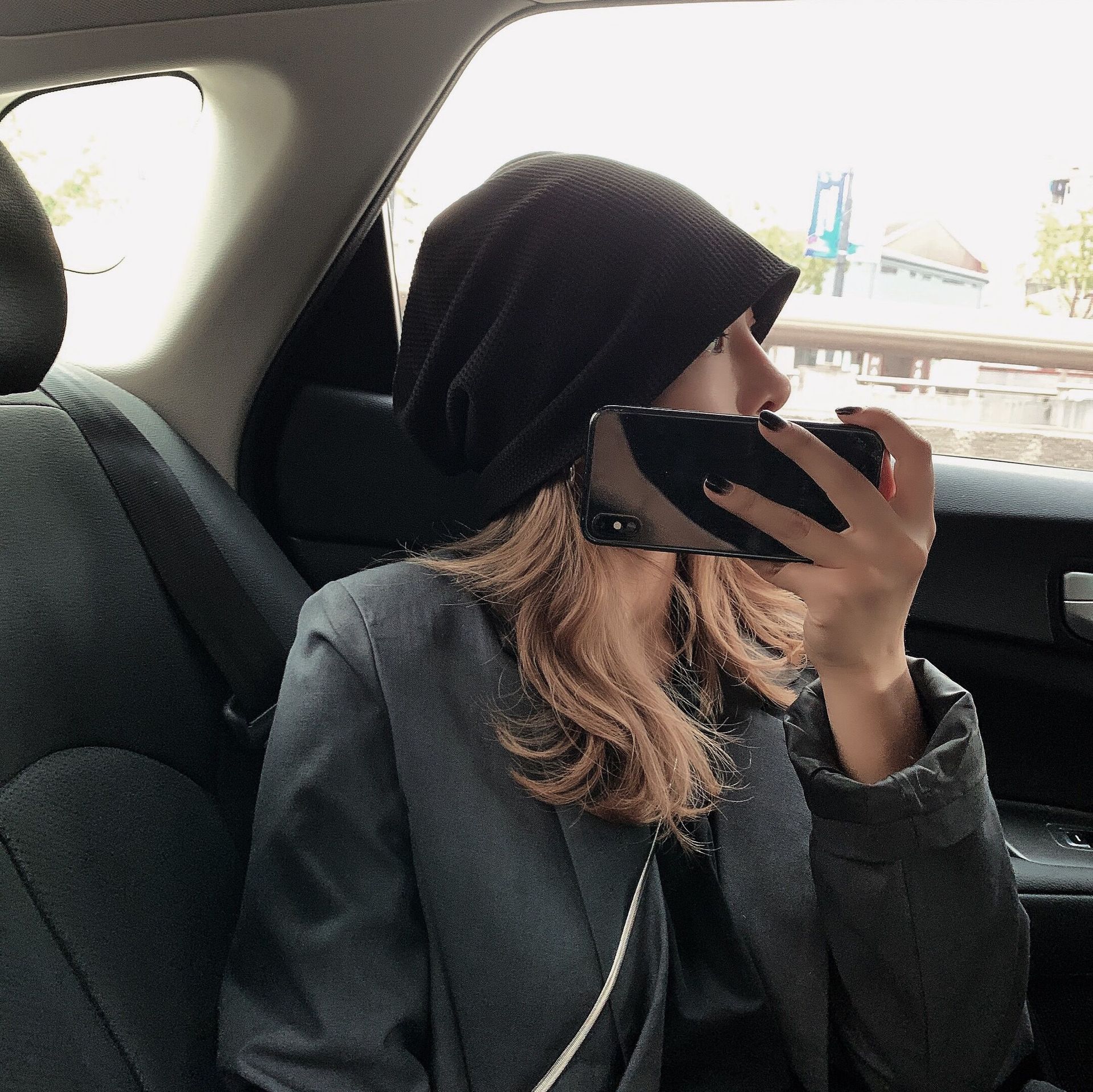 

Stylish Insinspired Elastic Beanie Soft Cotton Cap For Men And Women Black Gray Or чорний