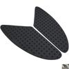 Mirhua Grip Pad Tank Seitenpolster Schutz Links und Rechts Set Kratzfest Passend für Honda Triumph Kawasaki Yamaha (Schwarz)