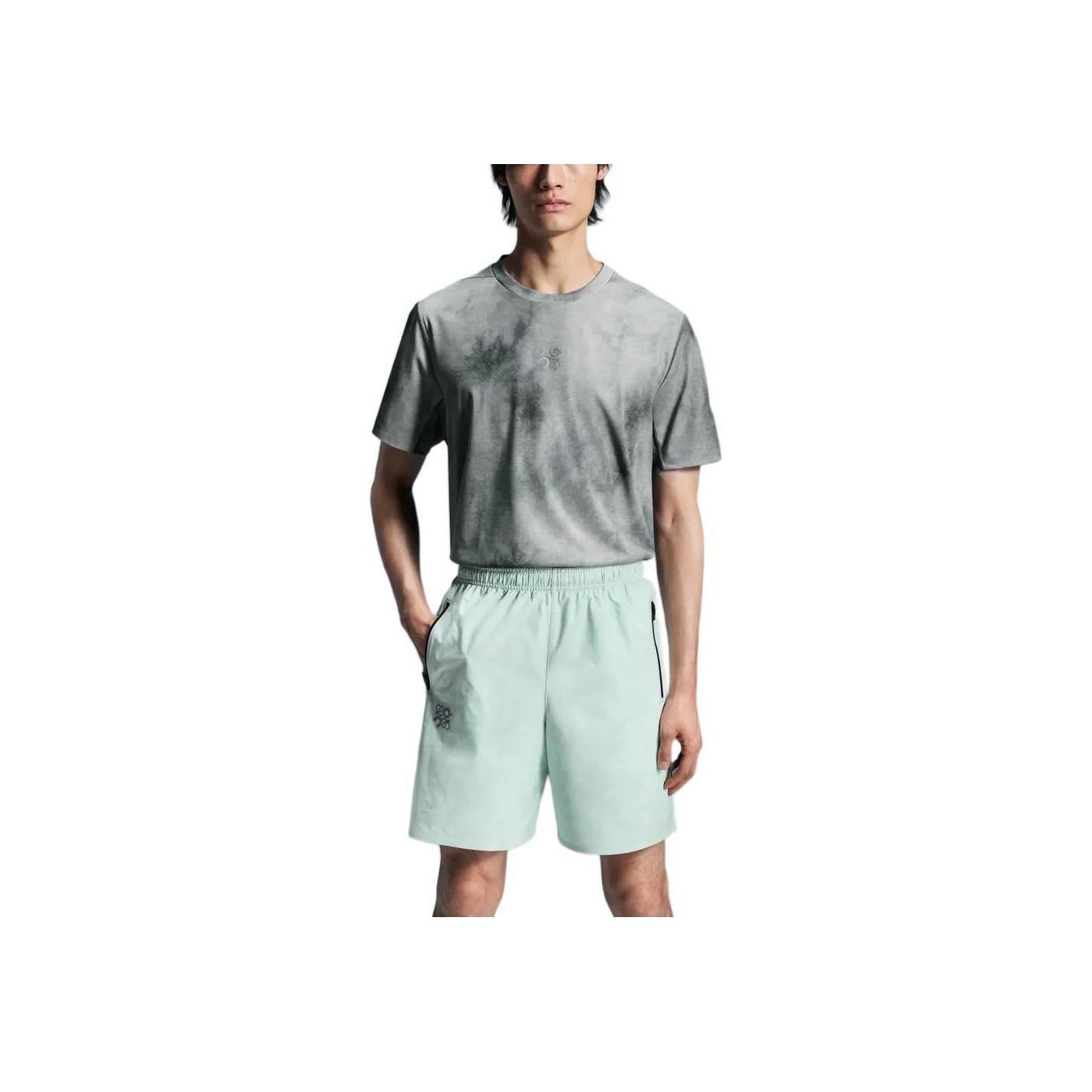 ON Running Op X Loewe Collaboratie Comfortabel Minimalistisch Veelzijdig Middelhoge Sportshorts Unisex Shorts Wit Veelkleurig 1UE10442919 XL
