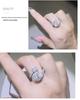 2 Carat Water Drop Moissanite Ring for Women, D Color, VVS1, Micro-set, Diamond Pen Tested, New European & American Style