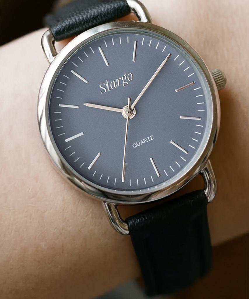 Sialeugo Sg-002-Sb Caper Collection Women'S Leather Wristwatch