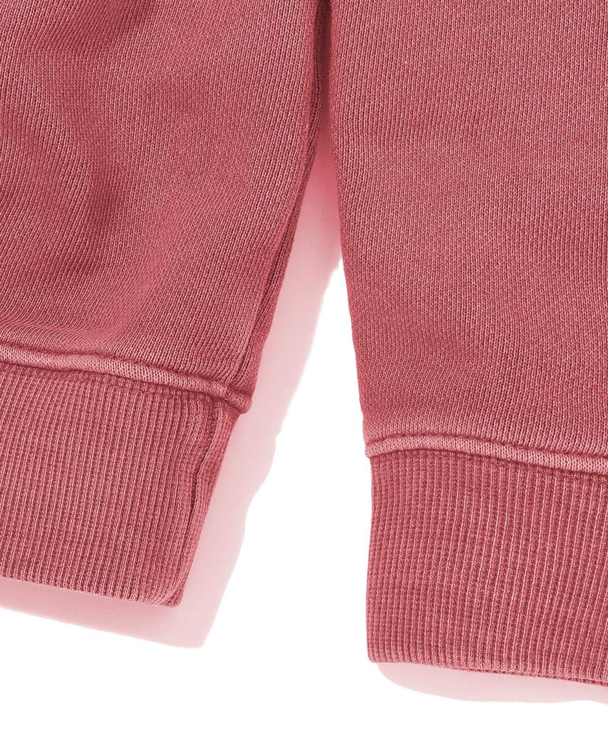 STENDS [M~4Xl] Pigment Arch Logo Crew Neck_Pink